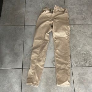 Khaki school pants